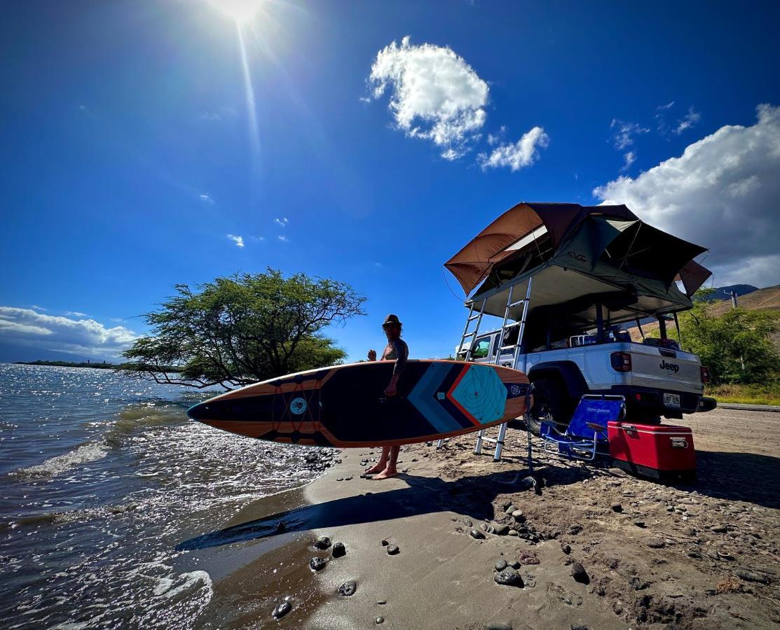 Explore Maui'S Diverse Campgrounds And Uncover The Island'S Beauty From Fresh Perspectives Every Day As You Journey With Aloha Glamp'S Great Jeep Equipped With A Rooftop Tent Paia Exterior foto